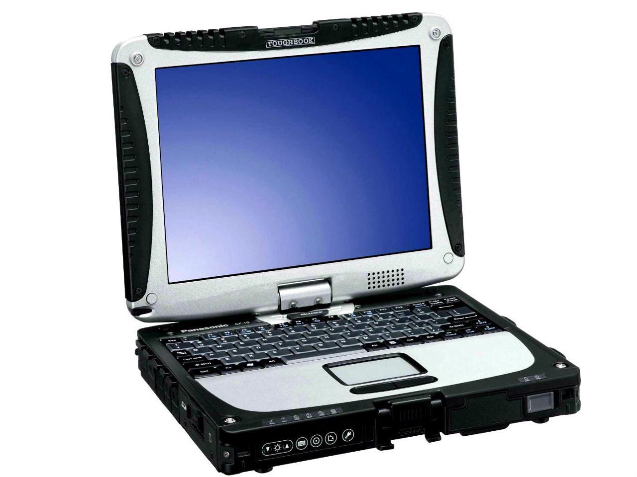 Panasonic Toughbook CF-19 MK7, i5-3340M @2.70GHz, 10.1\" XGA 5-PT Multi Touch+Digitizer (Dual Touch), 8GB, 128GB SSD, Windows 7 Pro, Wifi, Bluetooth (Renewed)